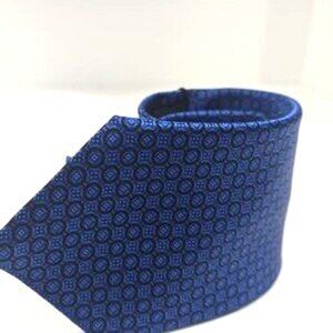 NWT ✅ Stefano Ricci Luxury Handmade Silk Tie Royal blue / Black ~ CX-57031